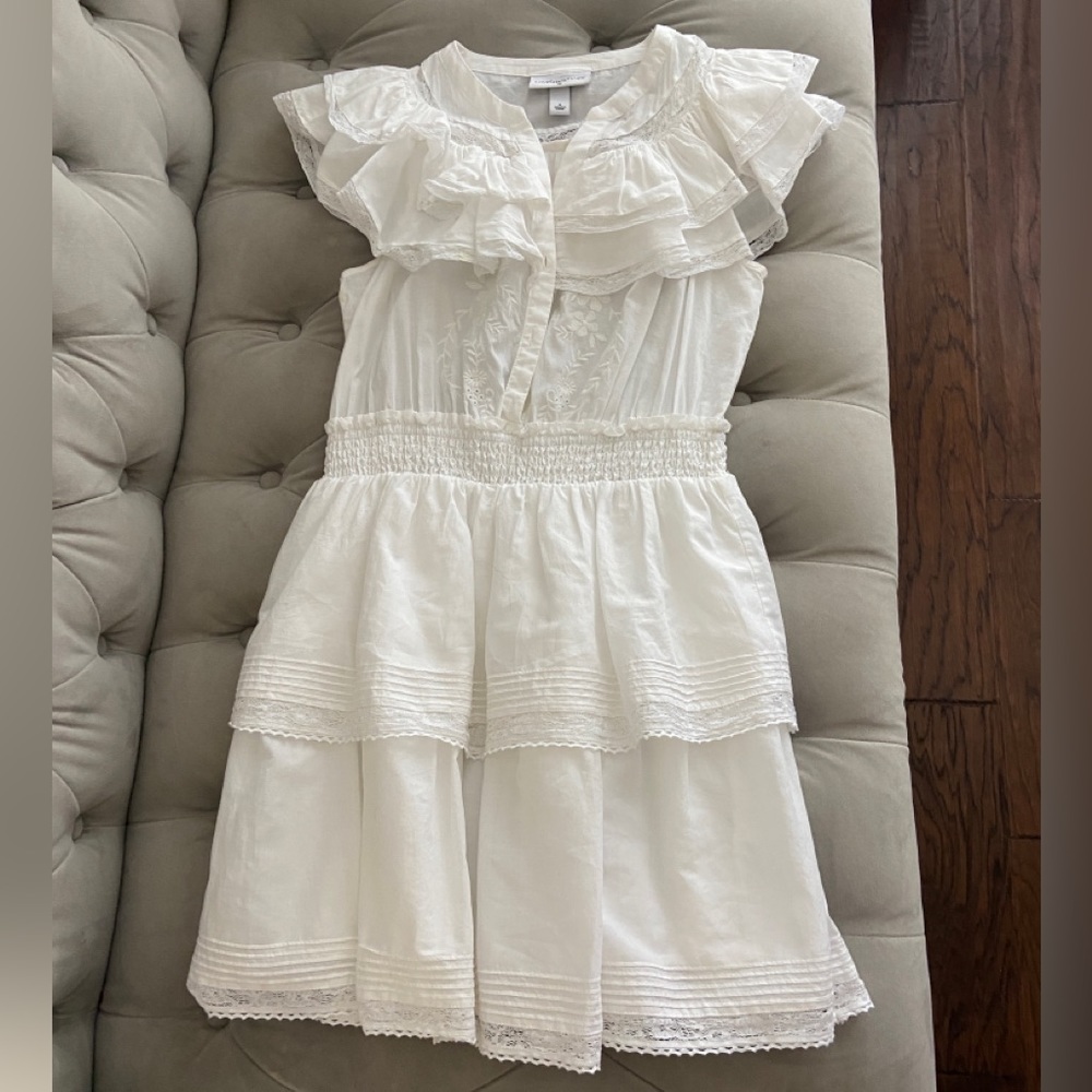Love Shack Fancy white dress size small!